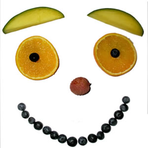 Fruit Smile Face