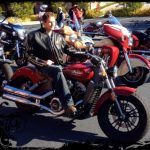 Red 2015 Indian Scout