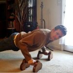 how to make wooden push-up bars