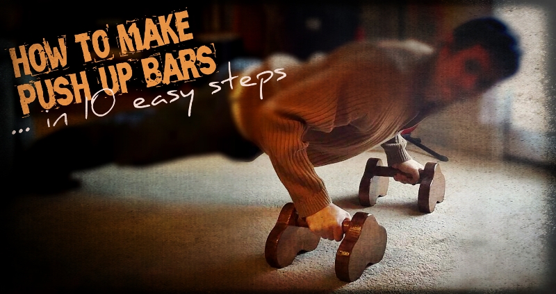 Premium Push Up Bars With Ergonomical Wooden Handle